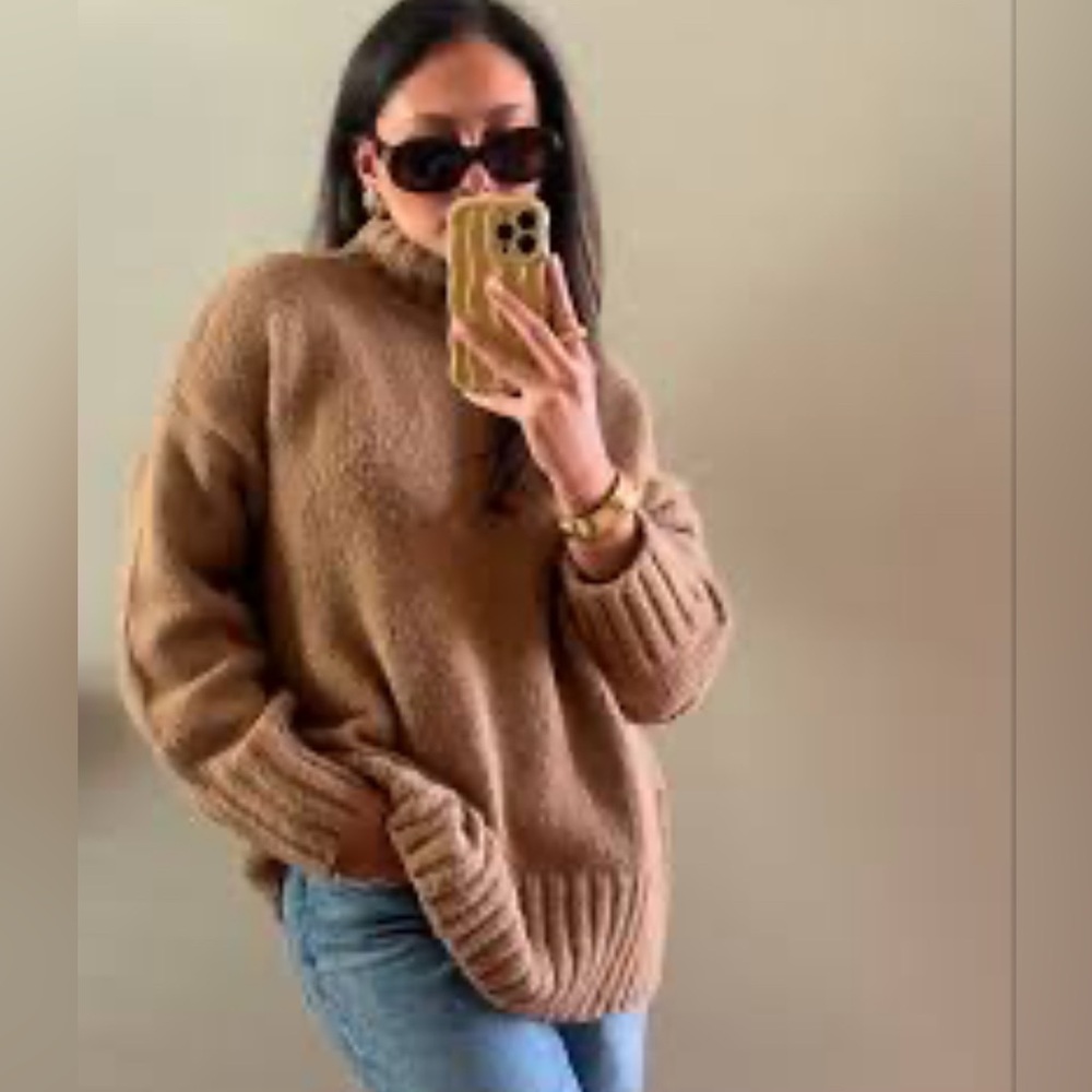H&M Oversized Mock-turtleneck Sweater